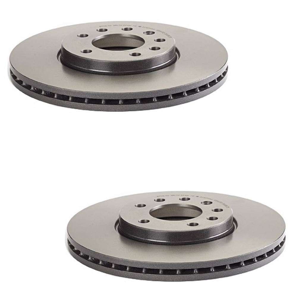 SAAB Brakes Kit - Pads & Rotors Front and Rear (288mm/286mm) (Ceramic) 93192749 - Brembo 3118927KIT